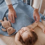 Dětská deka z bambusového vlákna 75x100 cm – modrá | Babyono  1673/04