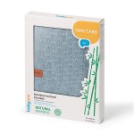 Dětská deka z bambusového vlákna 75x100 cm – modrá | Babyono  1673/04