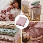 Dětská deka z bambusového vlákna 75x100 cm – růžová | Babyono 1674/01