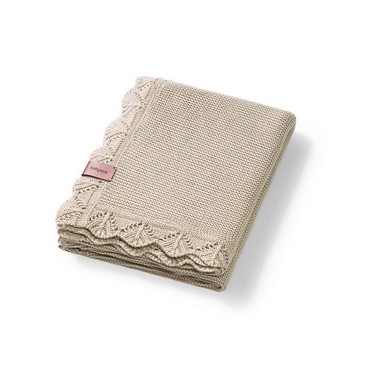 Dětská deka z bambusového vlákna 75x100 cm – světle béžová | Babyono  1674/02