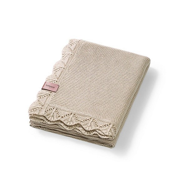 Dětská deka z bambusového vlákna 75x100 cm – světle béžová | Babyono 1674/02