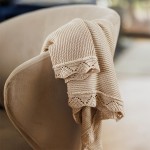 Dětská deka z bambusového vlákna 75x100 cm – světle béžová | Babyono 1674/02