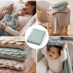 Dětská deka z bambusového vlákna 75x100 cm – šalvějová | Babyono  1674/04