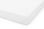 Bavlněné prostěradlo s gumou 60X120 Bílé | Dolce Sonno