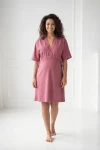 Těhotenská a kojicí noční košile s nastavitelným pasem Felicia / Malaga – Dolce Sonno