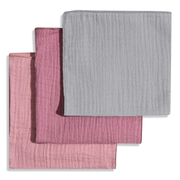 3 balení mušelínových kapesníků a plenek 30x30 cm – MIX13 | Dolce Sonno