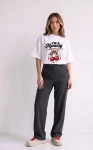Oversize tričko I'm a Mommy Cherry White – Dolce Sonno