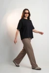 Tričko OPHELIA BOXY-FIT Midnight Black – Wualaa Women (3)