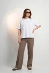 Tričko OPHELIA BOXY-FIT Silk White – Wualaa Women (3)