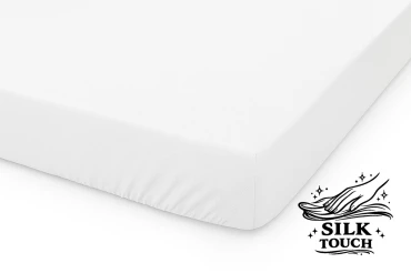 Prostěradlo do dětské postýlky Premium Silk Touch s gumou 60x120 | Dolce Sonno
