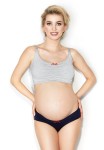Měkká kojicí podprsenka bez kostic Easy Bra / Grey - Mitex