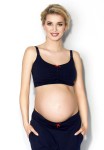 Měkká kojicí podprsenka bez kostic Easy Bra / Navy - Mitex