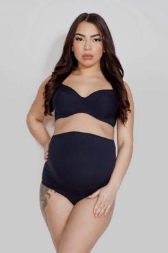 Těhotenské kalhotky Mama Belly/ Navy - Mitex