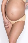 Těhotenské kalhotky Mama Panty/ Beige - Mitex