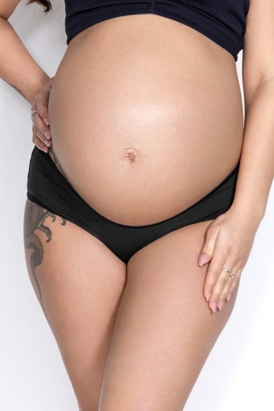 Těhotenské kalhotky Mama Panty/ Black - Mitex