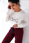 Dámské pyžamo z vánoční kolekce Be My Gift Maribel - Sensis