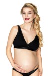 Podprsenky pro těhotné a kojící Lilly/ Black - Mitex