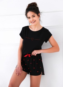 Krátké dámské pyžamo Love Whipster - Sensis