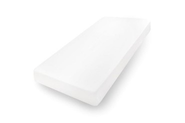 Prostěradlo JERSEY bílé - Baby Matex