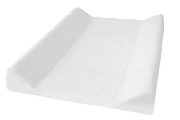 Potah na přebalovací podložku JERSEY s gumičkou Premium bílý - Baby Matex