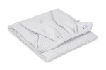 Osuška s kapucí Prestige Bunny 70 x 140 cm světle šedá - Baby Matex