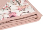 Osuška s kapucí Muslin Design 85 x 85 cm růžová - Baby Matex