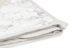 Osuška s kapucí Muslin Design 85 x 85 cm světle šedý - Baby Matex