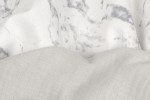 Osuška s kapucí Muslin Design 85 x 85 cm světle šedý - Baby Matex