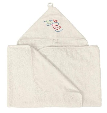 Dětský ručník s kapucí MAXI JUNIOR 140 x 70 ecru - Baby Matex