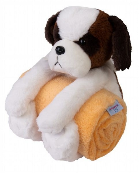 Dětská deka s maskotem 85 x 100 Carol Pes - Baby Matex