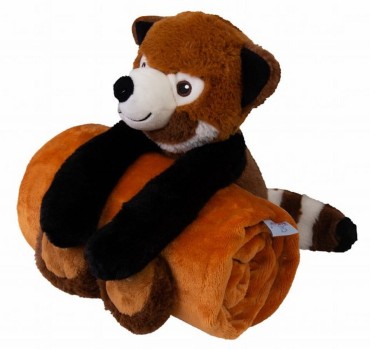 Dětská deka s maskotem 85 x 100 Carol Mýval  - Baby Matex