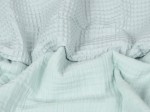 Mušelínová dětská dečka 75 x 100 cm Prestige Muslin mátová- Baby Matex