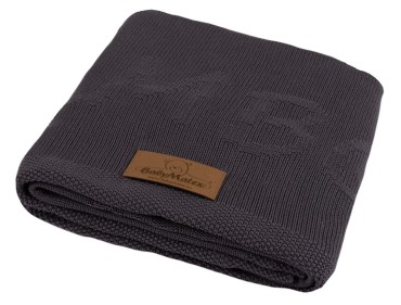 Bambusová deka Thai 80 x 100 cm světle grafitová - Baby Matex 