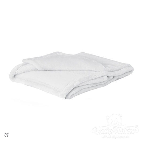 Dětská dečka 75 x 100 cm Bono bílá - Baby Matex