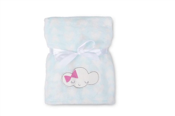 Dětská deka 75 x 100 cm Ricco Oblak - Baby Matex