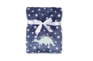 Dětská deka 75 x 100 cm Ricco Dinosaurus - Baby Matex