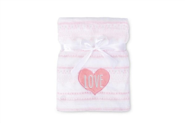 Dětská deka 75 x 100 cm Ricco Love - Baby Matex