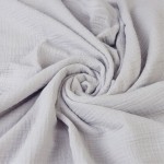 Mušelínová dětská deka 75 x 100 šedá Muslin - Baby Matex