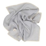 Lněná dětská deka 75x100 Linen světle šedá - Baby Matex