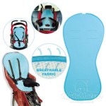 Podložku do kočárku Paddi Aero Line černá - Baby Matex