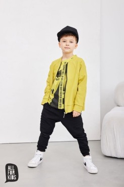 Teplákové kalhoty pro chlapce junior joggers - All for Kids