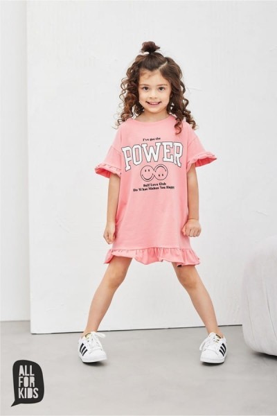 Letní šaty pro dívky "I've got the power" - All for Kids