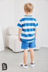 Šortky pro malé chlapce modré - All for Kids
