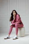 Comfort & Luxury - Mikina s kapucí oversize Avery Malaga