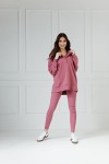 Comfort & Luxury - Mikina s kapucí oversize Avery Malaga