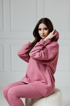 Comfort & Luxury - Mikina s kapucí oversize Avery Malaga