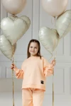 Tepláková souprava pro holčičku GRACE Orange - Wualaa by dolce sonno