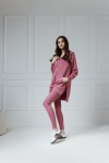 Comfort & Luxury - Dlouhá mikina na zip s kapucí Layla Malaga