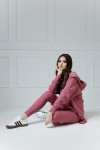 Comfort & Luxury - Dlouhá mikina na zip s kapucí Layla Malaga