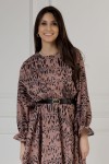 WUALAA Women - Dámské šaty Amber Oversize Safari Dusty Pink